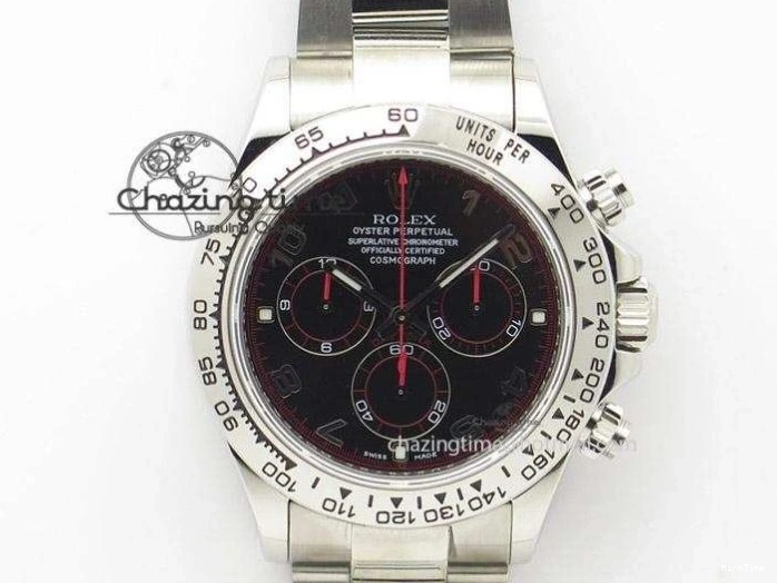 MiroTime 0405 GMT-Master II 116759 SS Bp-Maker Black Ruby Crystal Black Dial On SS Bracelet A UrbanChic 3767